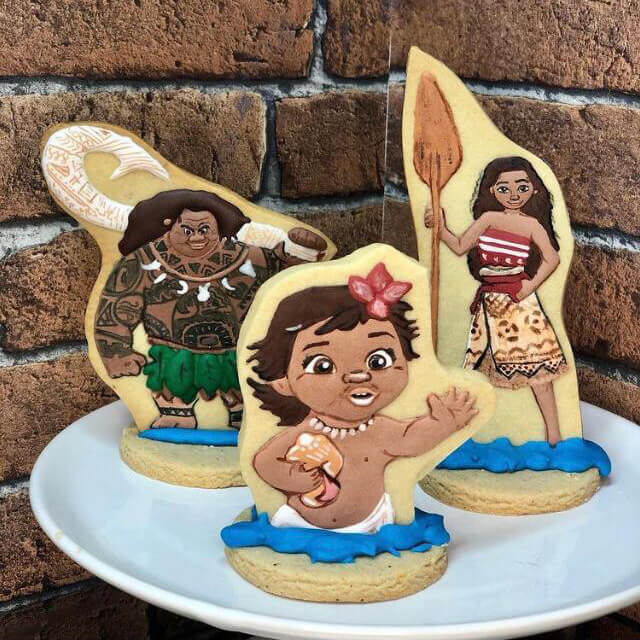 Biscoitos decorados